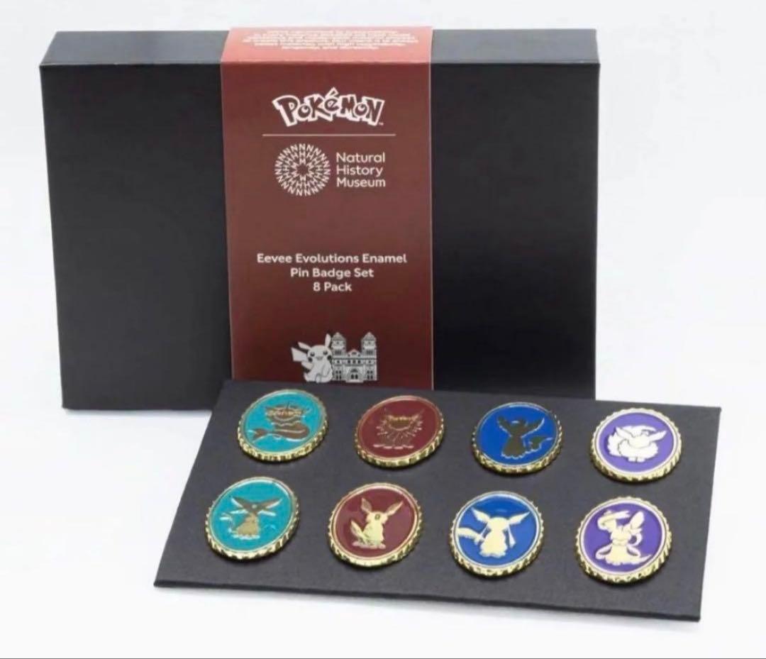 ポケモン ロンドン自然史博物館 ピンバッジセット - メルカリ