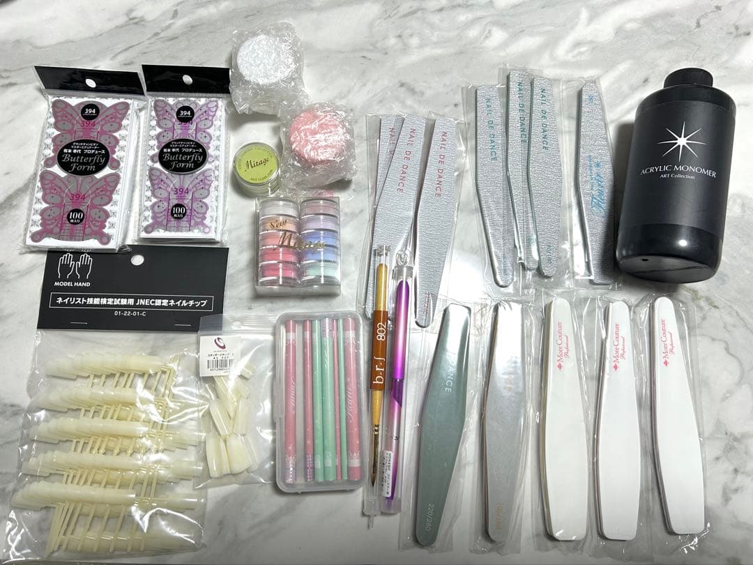 JNECネイリスト技能検定1級対応｜未使用・プロ用スカルプセット21点」 JNECネイリスト技能検定1級対応｜未使用・プロ用スカルプセット21点