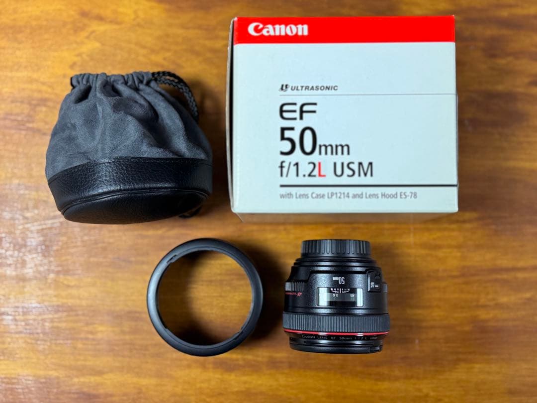 CANON 50mm単焦点レンズ　EF50mm F1.2L USM Amazon.com : Canon EF 50mm f/1.2L USM : Camera Lenses : Electronics