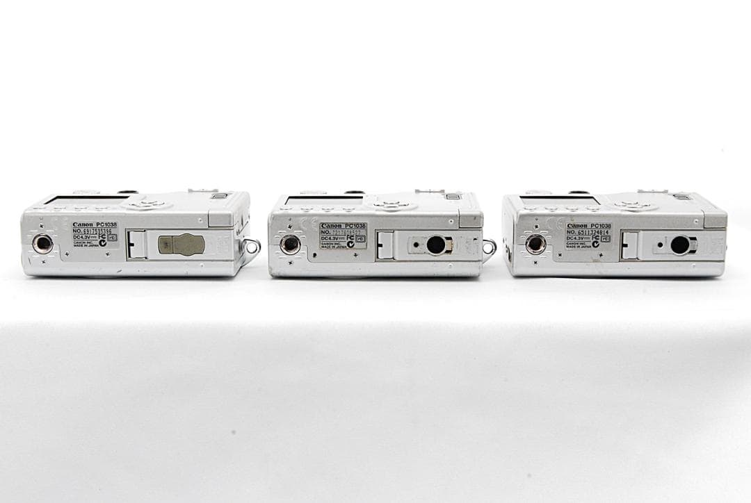 ジャンク3台Set】Canon IXY400 18939524