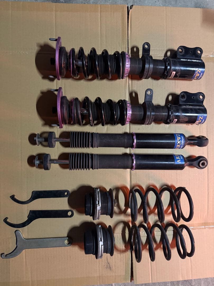 アローズ ARROWS 車高調一式 L375S タントカスタム ダイハツ DOWN FORCE 調整式】 車高調キット DAIHATSU L375S タント/タント