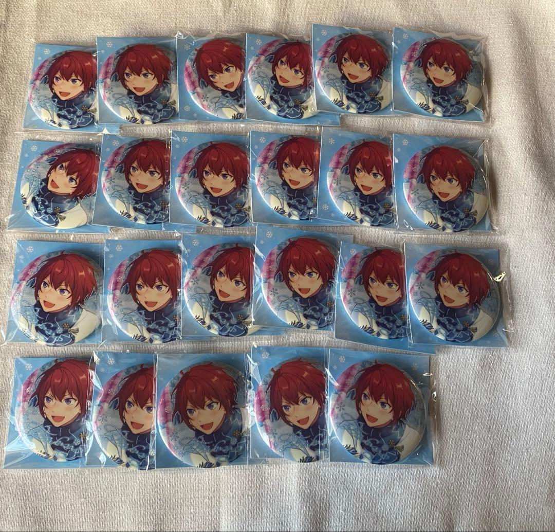 あんスタ 朱桜司 冬日 缶バッジ - メルカリ