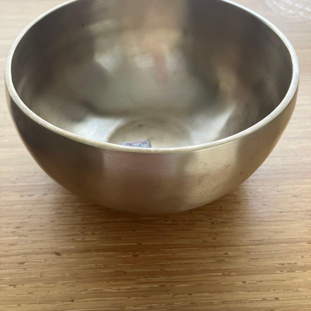 サンタラトナシャキア氏工房　goldシンギングボウル① ９月初旬迄出品