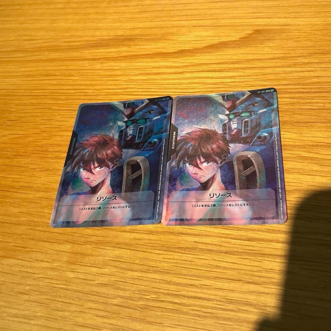 ヒイロ・ユイ リソースカード - メルカリ