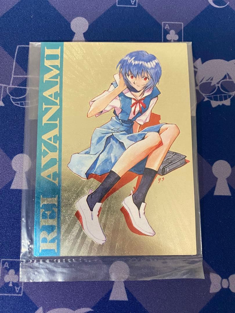 エヴァンゲリオン カードダスマスターズ 綾波レイ プラチナバージョン