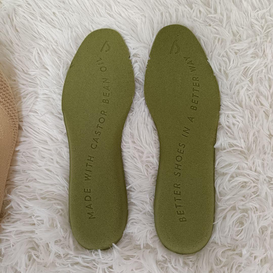 【美品】allbirds オールバーズ ツリーブリーザー 24.0cm ベージュ