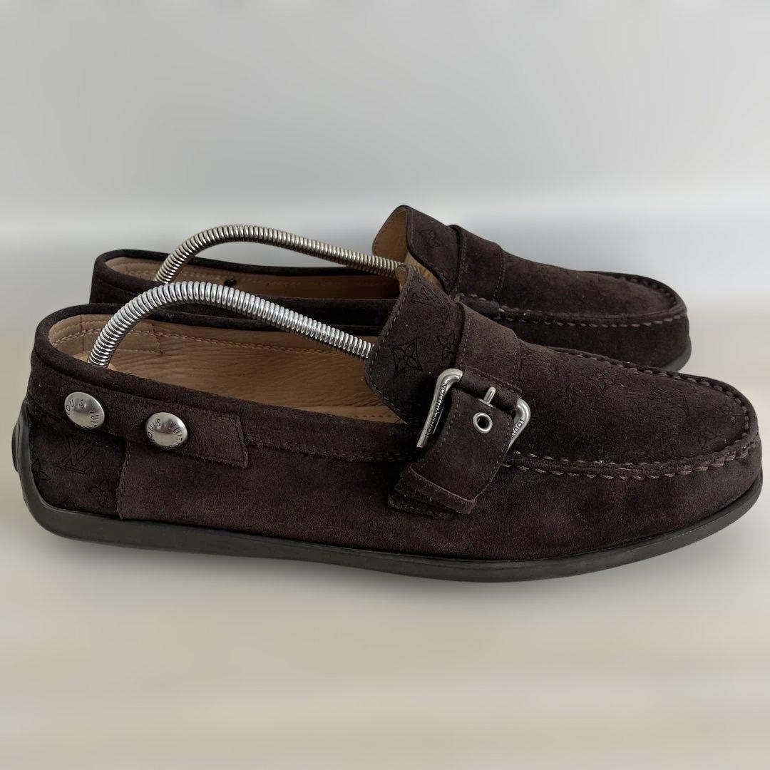 ルイヴィトン ドライビングシューズ ローファー 8 モノグラム