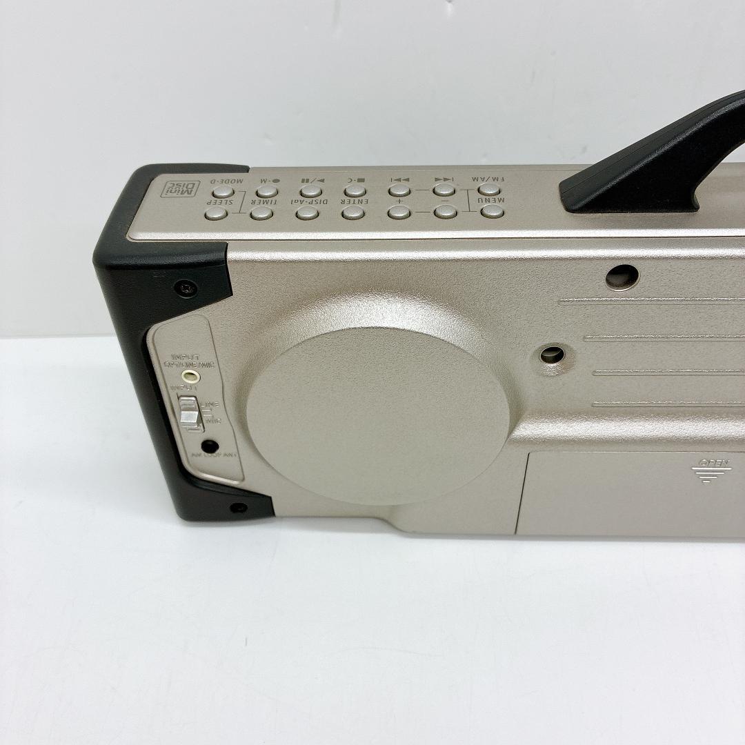 訳あり】SANYO サンヨー MDG-U4T(S) FM MD プレイヤー｜訳あり】SANYO