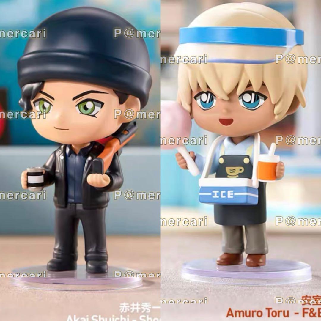 名探偵コナン 中国限定 POPMART フィギュア 安室透 遊園地 赤井秀一