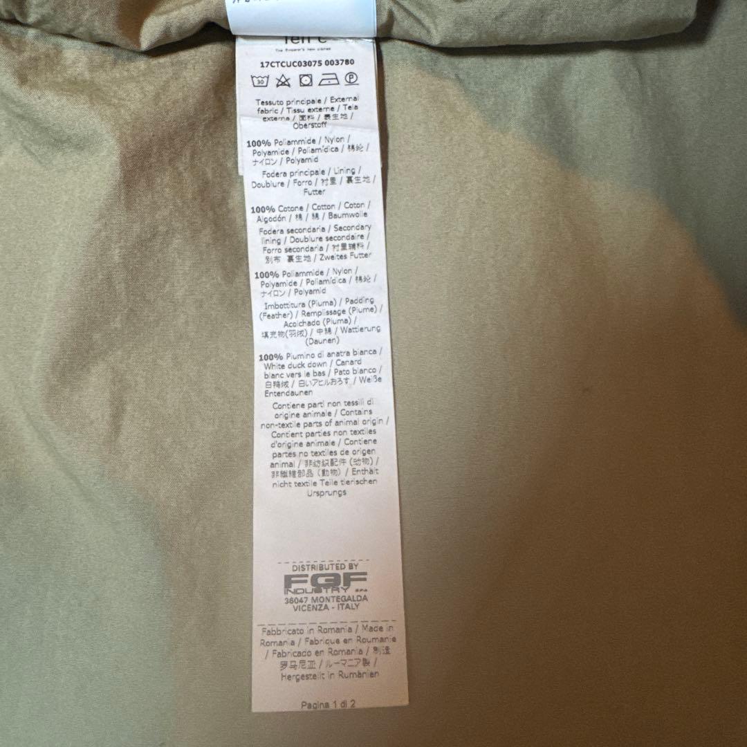 Ten-C Artic Down Parka S3/35 オリーブ Mサイズ - メルカリ