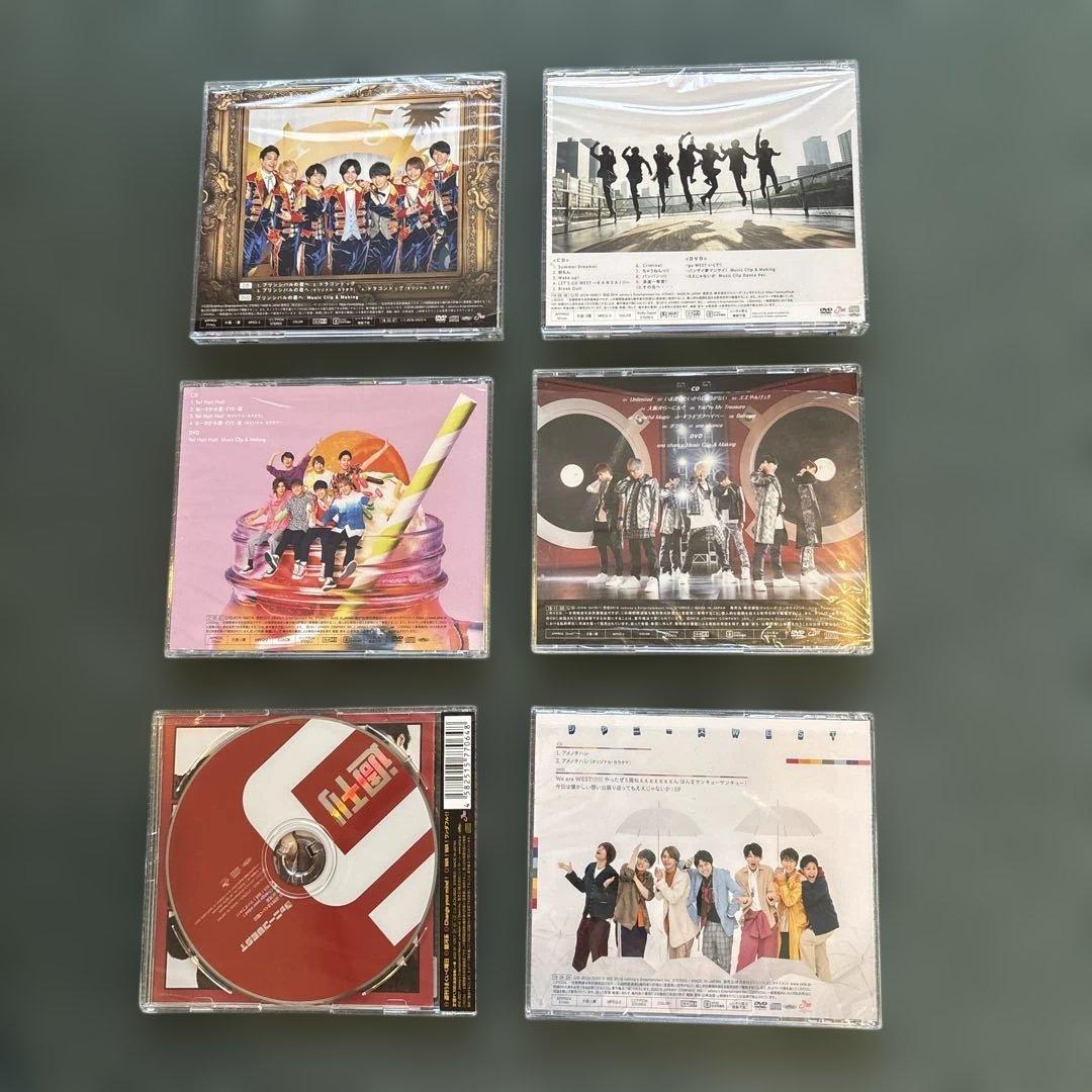 WEST. CD シングル・アルバム まとめ売り - メルカリ