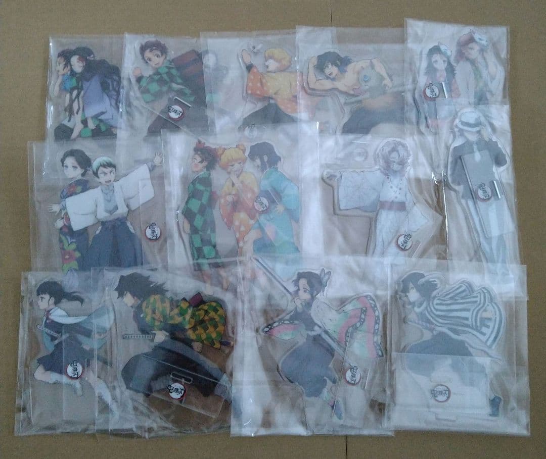 鬼滅の刃　購入特典　アクリルスタンド　まとめ売り　限定 在庫品】劇場版「鬼滅の刃」無限城編 第1章 コラボカフェ 第四期