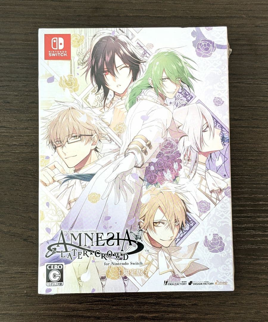 新品未開封・缶バッジ付】 AMNESIA LATER×CROWD switch - Nintendo