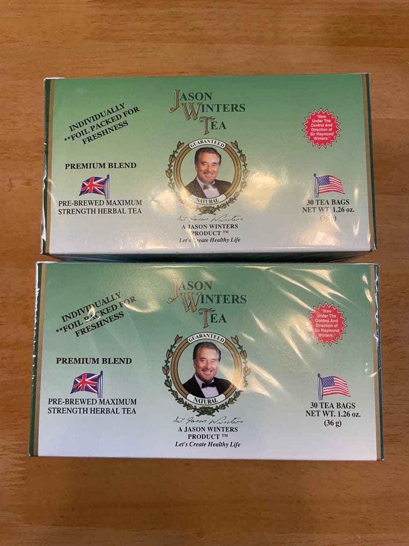 ジェイソン・ウィンターズ・ティー 30包　2箱 Amazon | ジェイソン・ウィンターズ・ティー 30袋×2個 | JWT | ハーブ