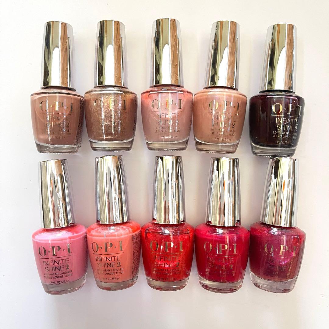 【スーパーセール❗️新品】OPIインフィニットシャイン〔ベージュ赤ピンク系〕 O・P・I（オーピーアイ） OPI公式 マニキュア 速乾 色長持ち ジェル風
