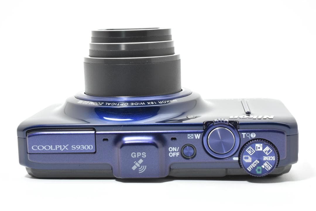 《 美品 》 ニコン　Nikon COOLPIX S9300 ブルー 動作確認済