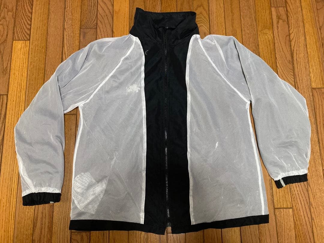 stussy sport ナイロンジャケット ブラック L 90s ストックロゴ