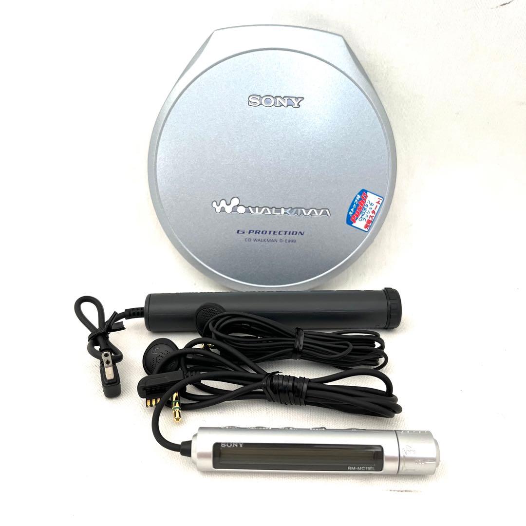 名機】SONY ソニー CDウォークマンD-E999 ポータブルCDプレーヤー