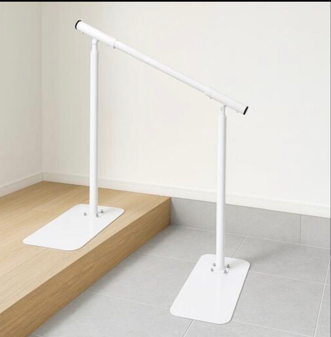 置くだけ手すり 置き型 介護用 玄関段差 歩行補助 横幅 滑り止め付き てすり petoop_okudakehandrail