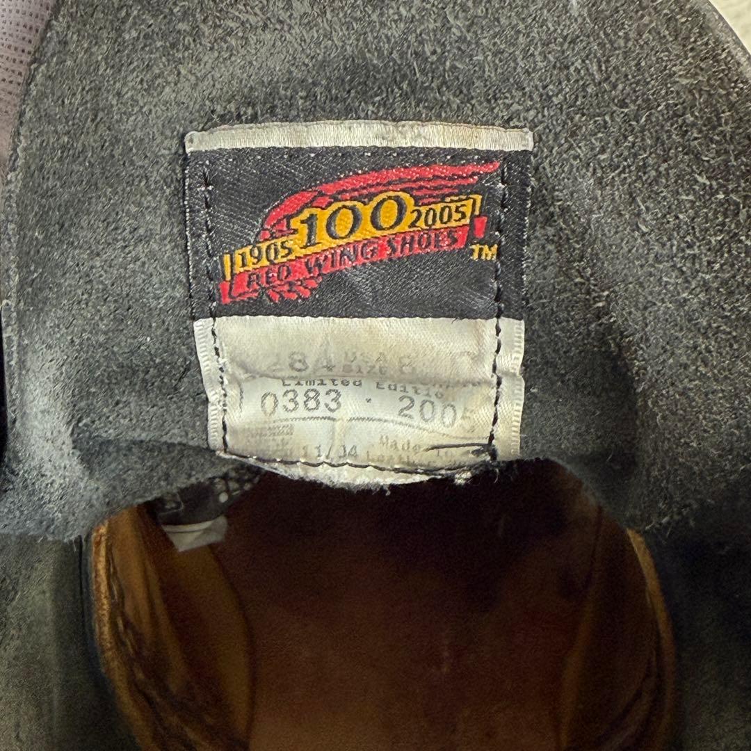 RED WING 8284 ベックマン100周年 8D 26cm ブラック 希少 - メルカリ