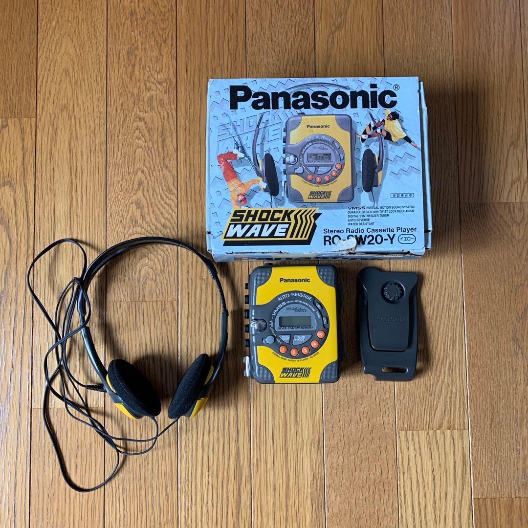 Panasonic RQ-SW20 Shock Wave カセットプレーヤー - メルカリ