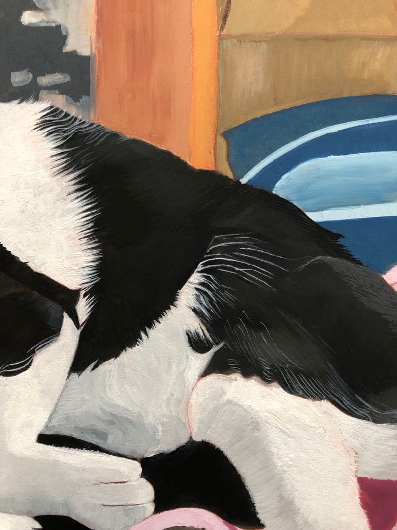 原画「ウメ12」《＋猫イラスト３枚無料プレゼント！》