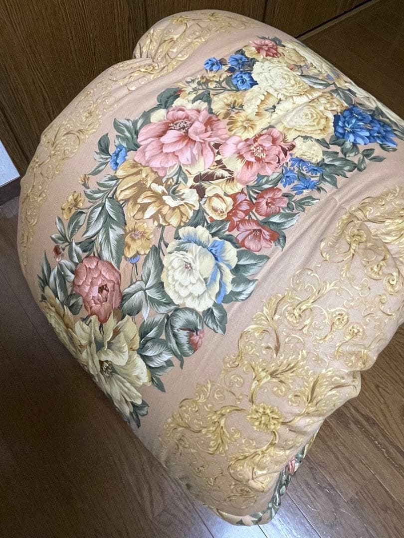 日本製高級羽毛布団 ダワン93% フェザー7%詰物1.4キロ ふとん側綿100