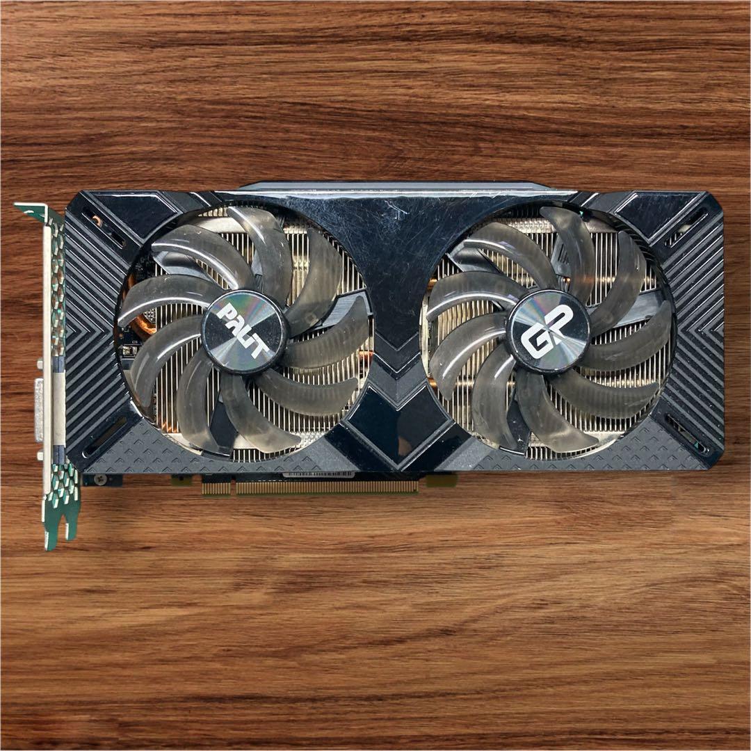 【動作確認済み】PALIT GeForce RTX2060 GAMING PRO PALIT GEFORCE RTX2060 GAMINGPRO 6GB GDDR6 動作確認済み PCパーツ