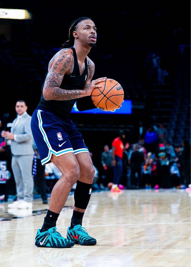 NIKE JA3 スクラッチ 26.5cm Turbo Green 海外限定