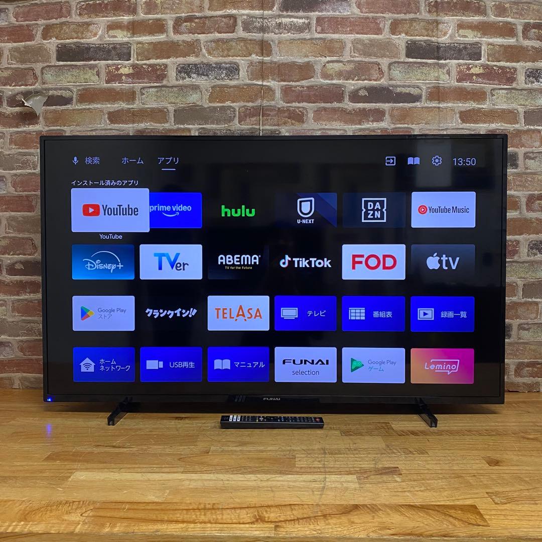 フナイ 50V型 4K 液晶テレビ Android TV FL-50U3330 3330シリーズ｜テレビ｜FUNAI製品情報