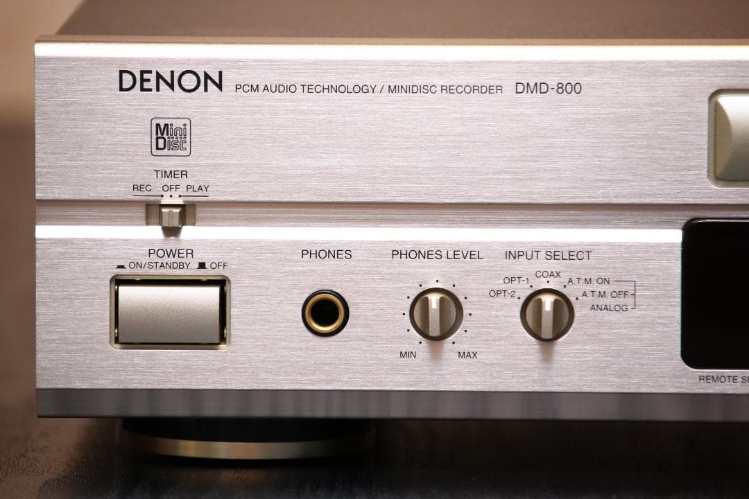 DENON DMD-800 MDプレーヤー/レコーダー 日本製 ゴールド