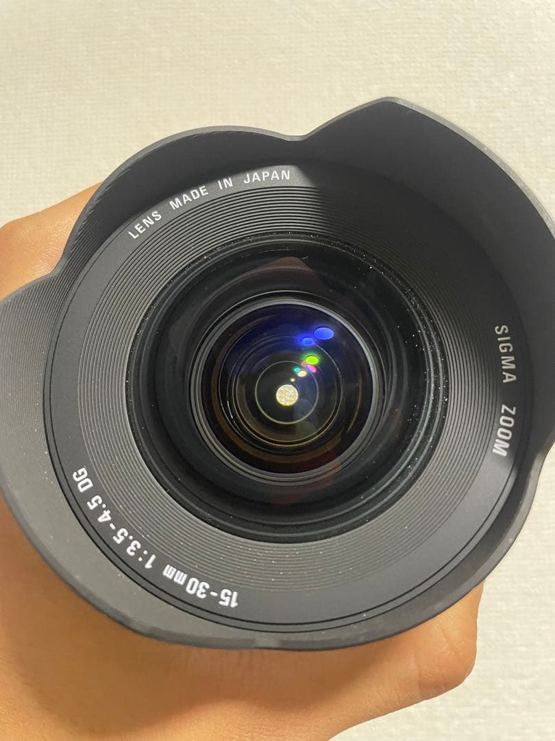 値下げ可SIGMA 15-30mm f/3.5-4.5 dg[レンズ]