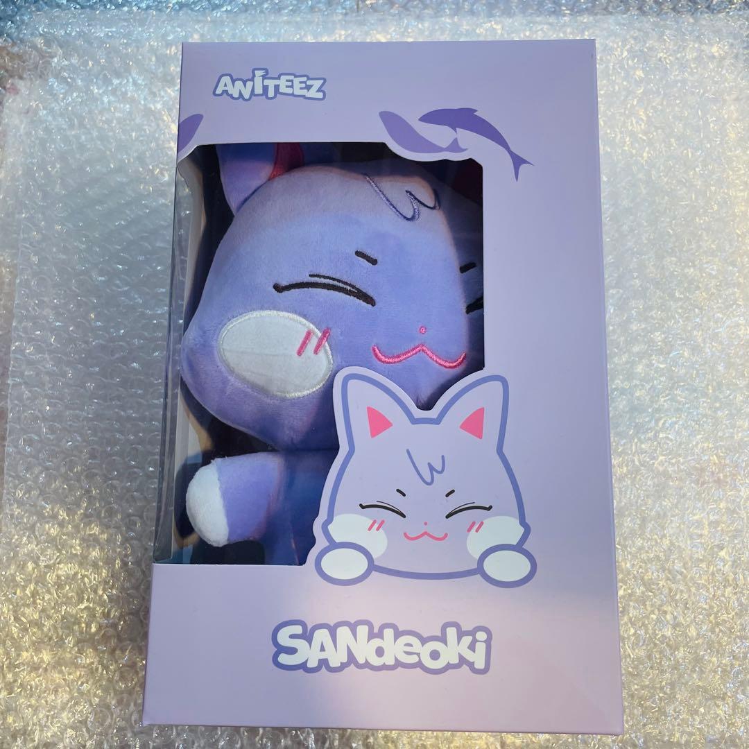 公式 ateez aniteez md サン ぬいぐるみ トレカ 付き - メルカリ