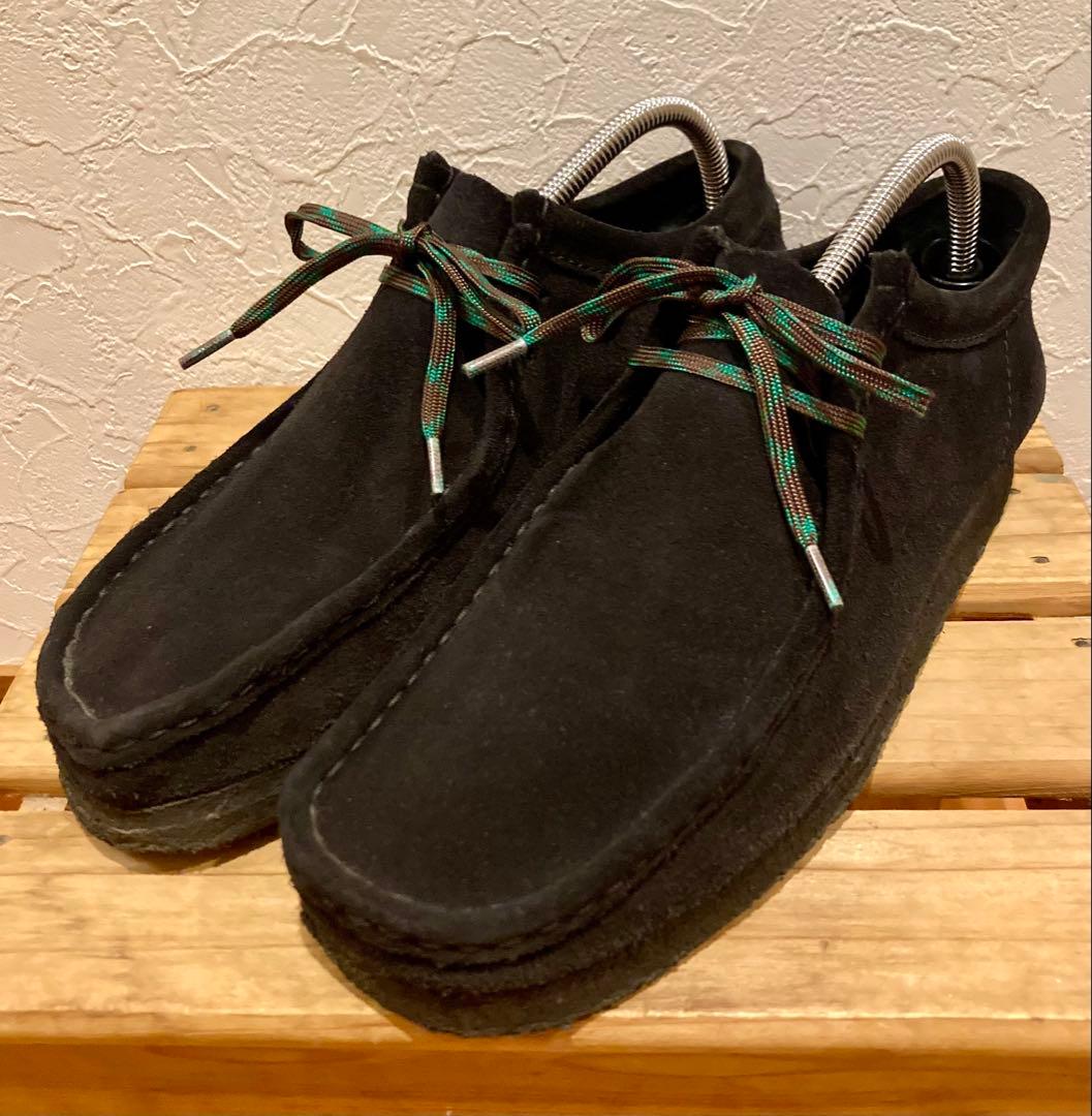 clarksクラークス ワラビー ヴィンセントシューレース仕様 25.5cm