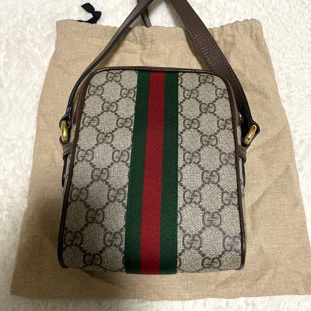 GUCCI 〔オフィディア〕ミニ メッセンジャーバッグ（巾着付） - メルカリ
