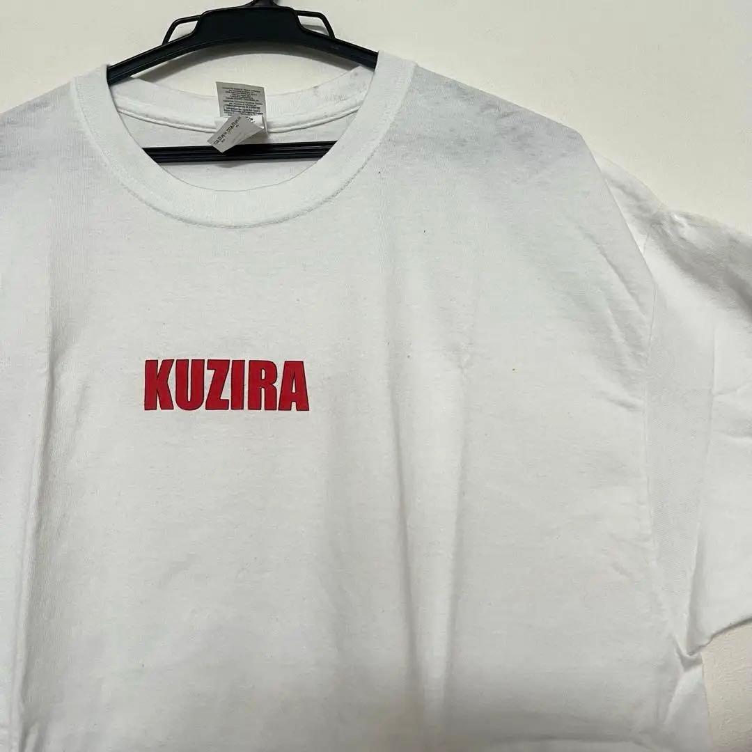 KUZIRA Tシャツ Lサイズ ホワイト レッド - メルカリ