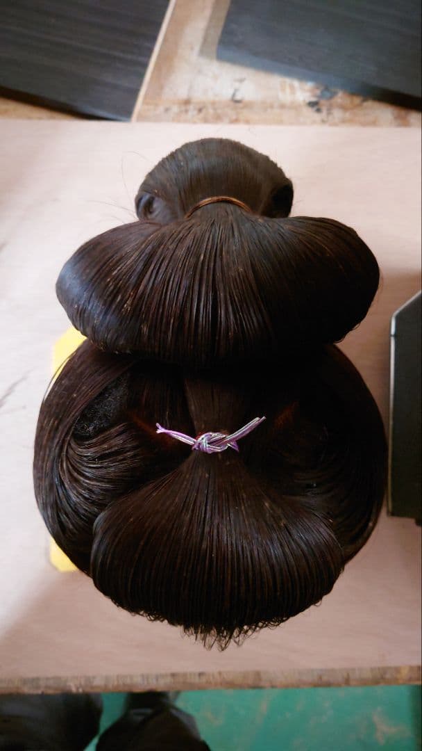 日本髪かつら 演劇用 コスプレ用 観賞用 2個セット