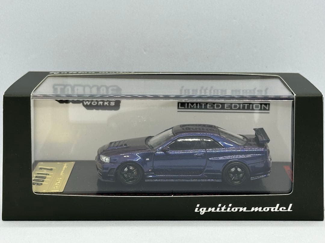 イグニッションモデル R34 GT-R Z-Tune ミッドナイトパープル - メルカリ