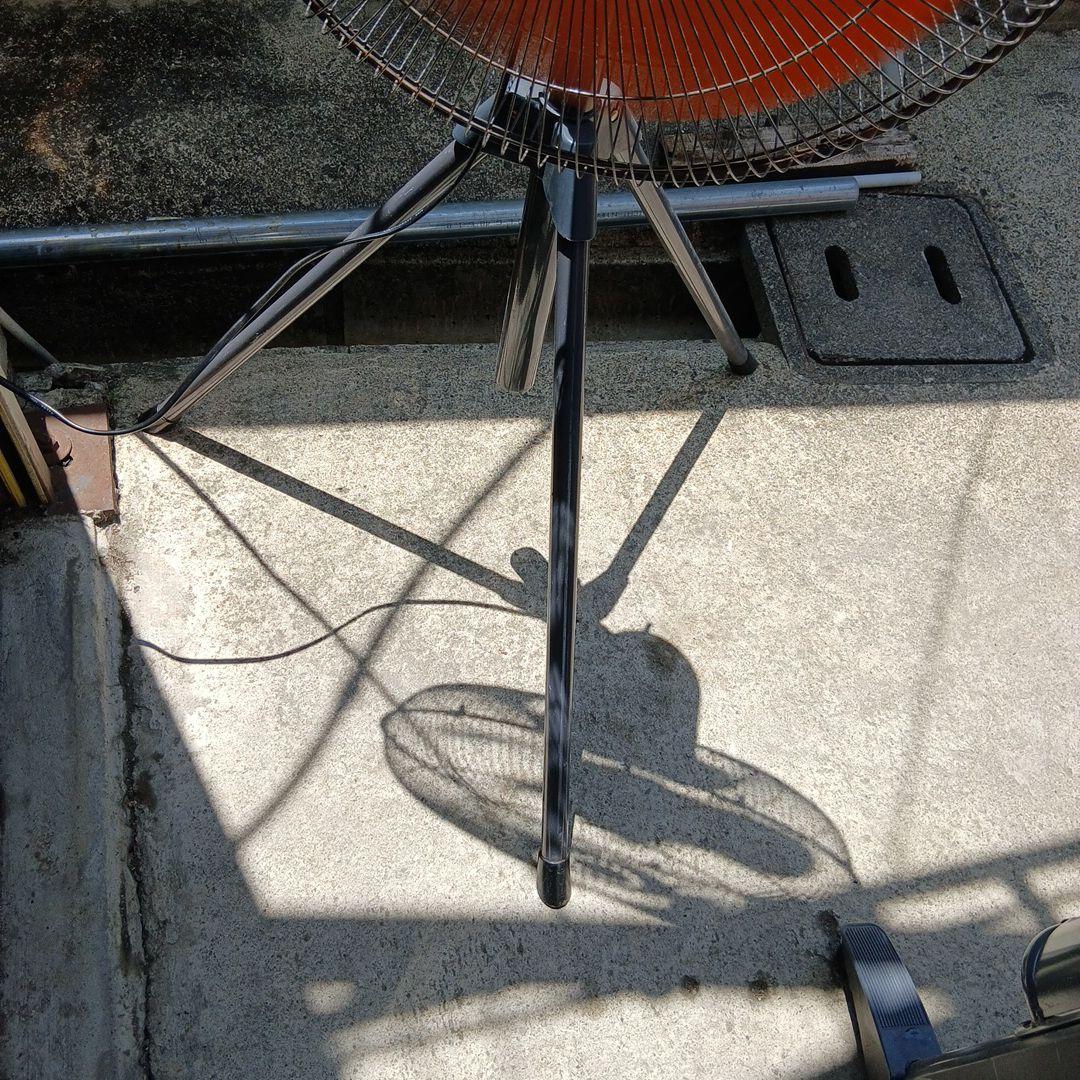 ○超美品○工業扇風機 KODEN(広電) CFF451TPA 大型オレンジ羽 - メルカリ