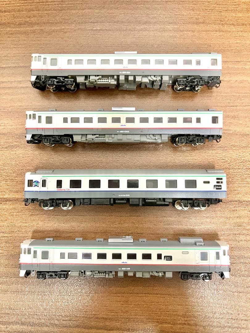 TOMIX改造品】キハ400.キハ480.スハネフ14 (宗谷・利尻・サロベツ