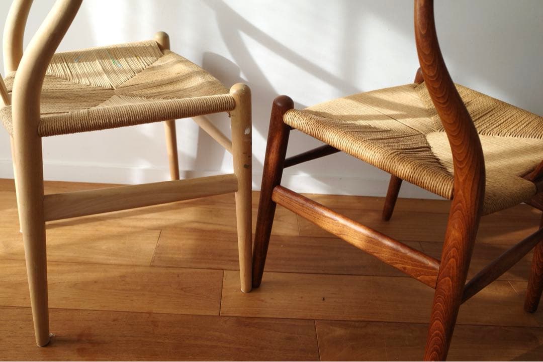 ヴィンテージ yチェア】オイルフィニッシュ 日本サイズ ヴィンテージ y