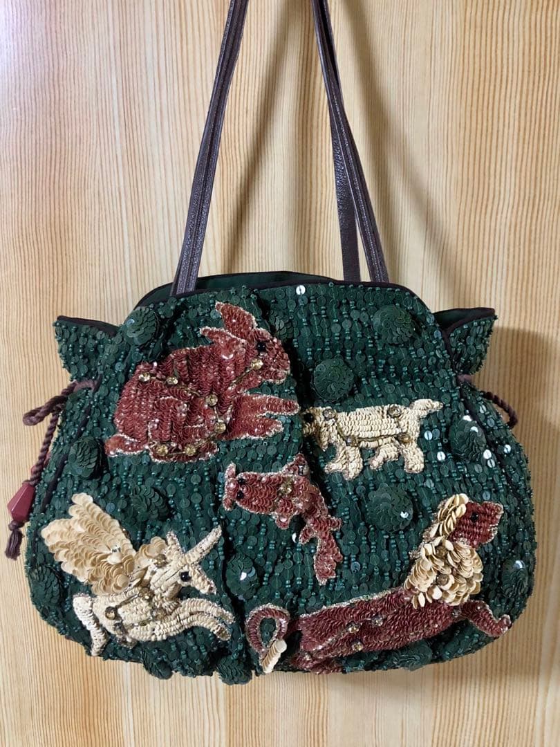 ジャマンピュエッシュビーズバッグ 新品未使用‼️