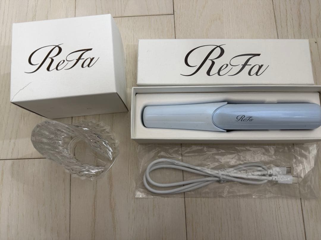 Refaミニストレートヘアアイロン USBケーブル付き．スタンド付き ReFa（リファ） 【LINEお友だち登録でクーポンプレゼント！】 リファ