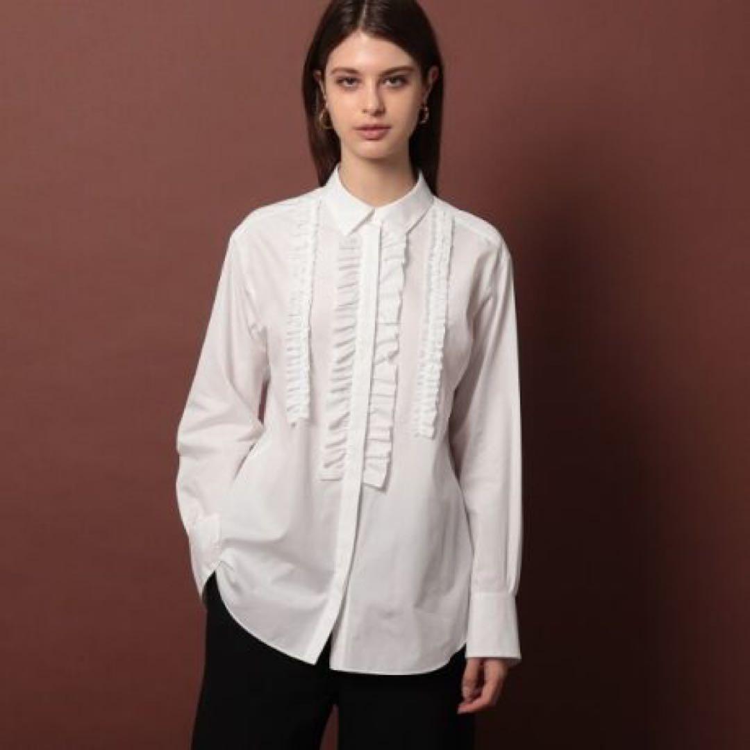 極美品】ドレステリア フリルブザムシャツ Sサイズ - メルカリ