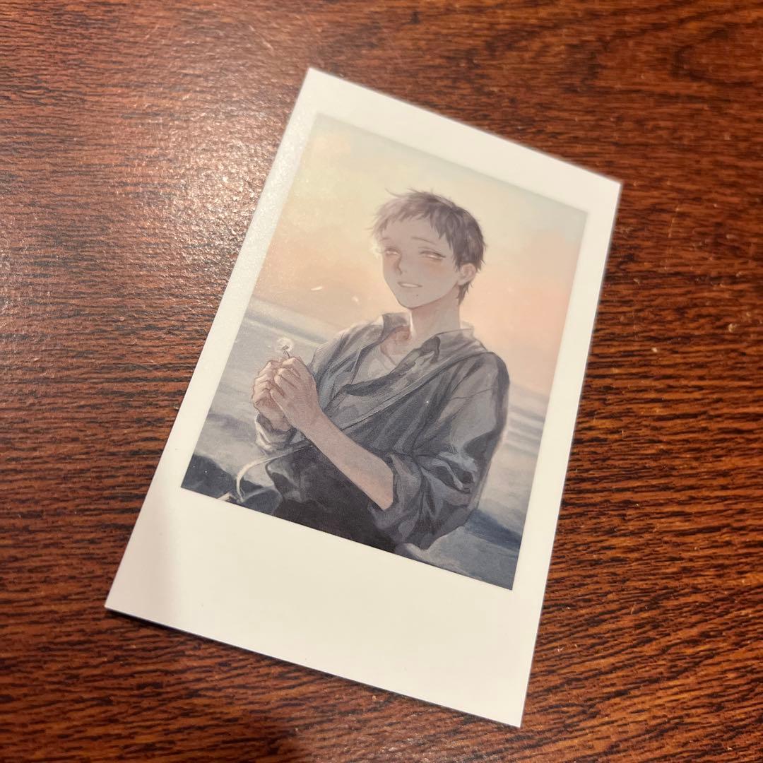 最安値 君の夜に触れる 佳澄 A チェキ風カード カフェ 喫茶