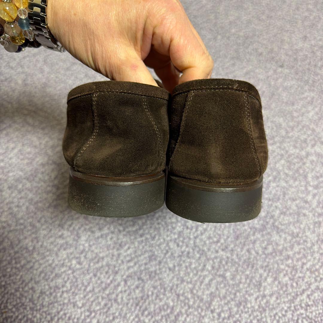 A*I様 HERMES ダークブラウン スエード ローファー超美品42 - メルカリ