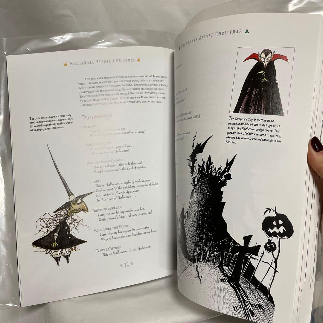 ナイトメアビフォクリスマス 設定資料集 洋書 - メルカリ