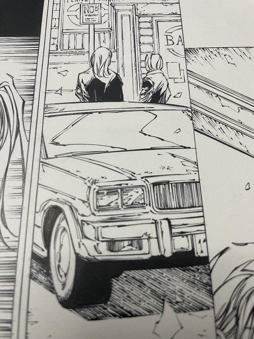 美品・希少・アメコミ　原画　ウィッチブレイド Witchblade