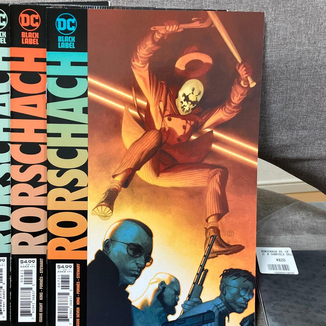 ロールシャッハ ウォッチメン 桃桃子 ピーチモモコ アメコミ リーフ