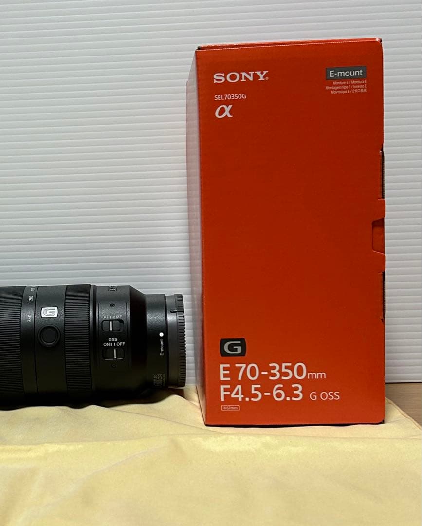 レンズ(ズーム) SONY E 70-350mm F4.5-6.3 G OSS
